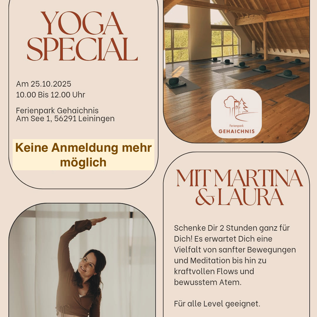 Yoga Special mit Laura und Martina