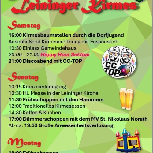 September ist Kirmes-Zeit